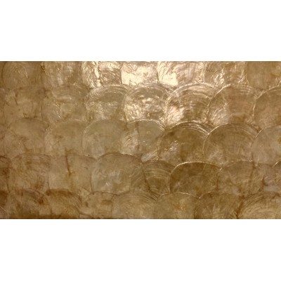 Capiz Shell Gold Natural